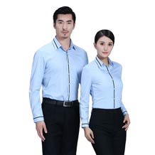 黑色裝飾趴條精品襯衫ZL022